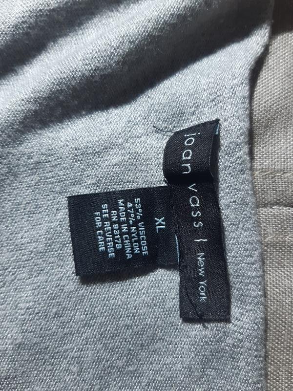 Женское Платье Серое Вискоза 44