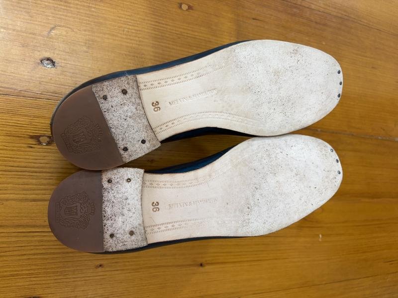 Donna Melvin & Hamilton Mocassini Turchese Pelle