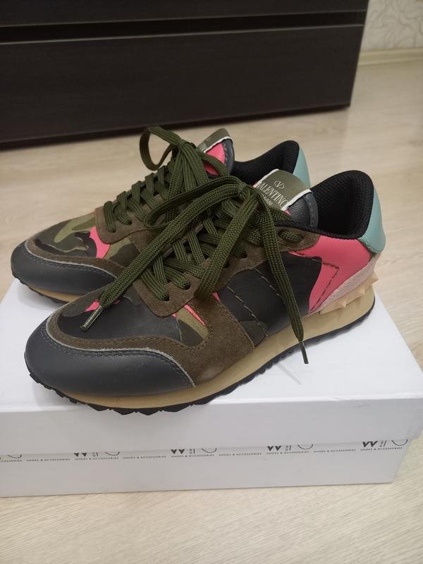 Женские Valentino Туфли Розовые Замша 36