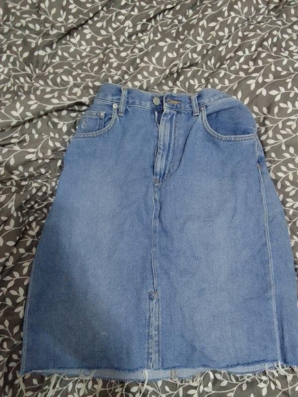 Women Carhartt Skirt Navy Denim M