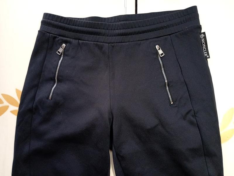 Женские Moncler Брюки Чёрные М