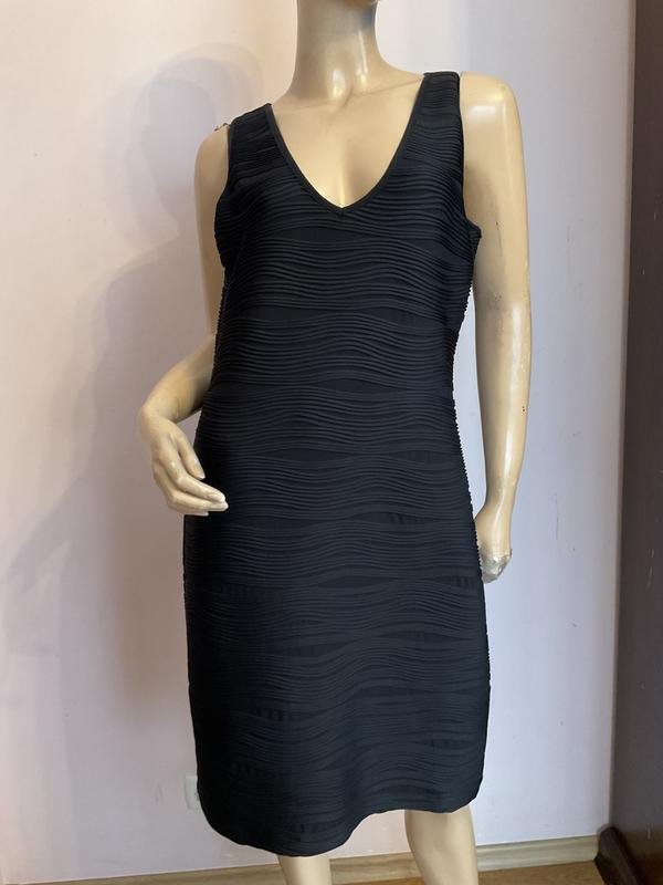 Women Joseph Ribkoff Dress Black Polyester 40