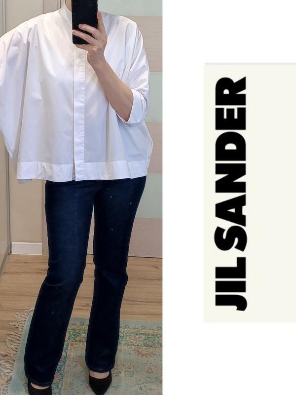 Women Jil Sander Shirt White Cotton 36