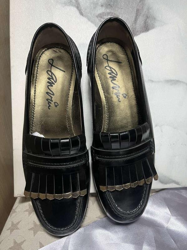 Damen Lanvin Slipper Schwarz