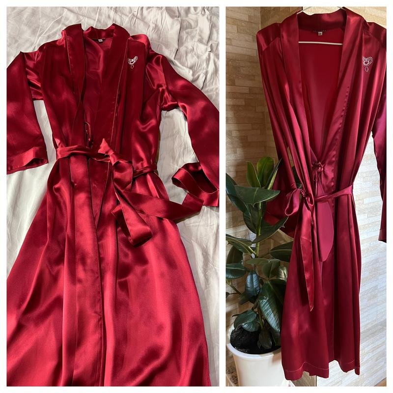 Women Beldona Robe Burgundy S