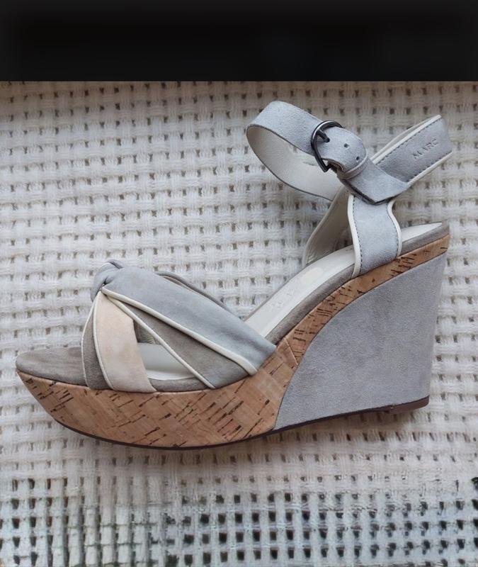 Women Marc Heels Grey Leather 38