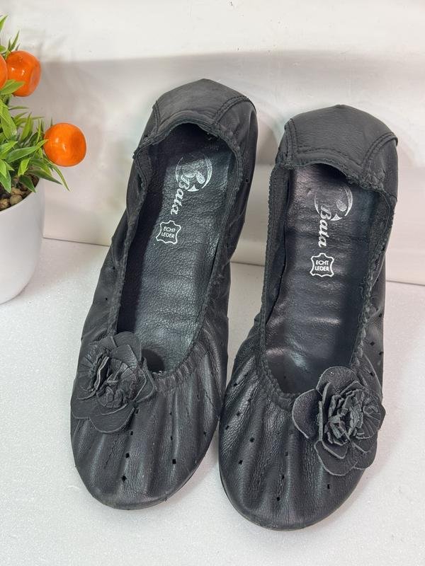 Donna Bata Tacchi Nero Pelle 38