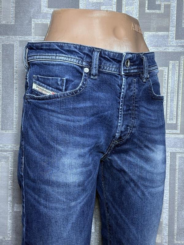 Uomo Diesel Jeans Blu Navy Cotone W30L32