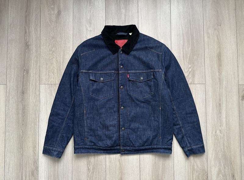 Homme Levi's Premium Veste Bleu Marine M