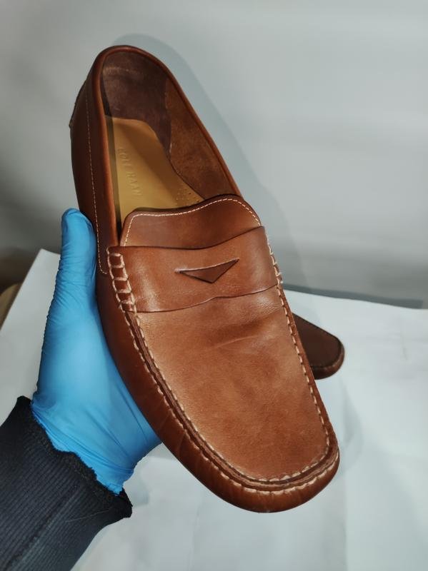 Мужской Cole Haan Туфли Чёрный Кожа 44