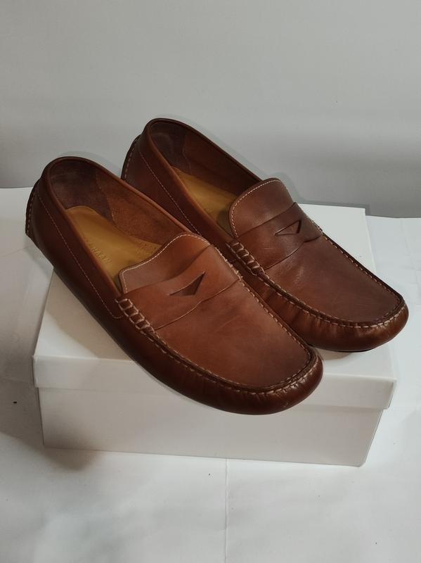 Herren Cole Haan Slipper Schwarz Leder 11