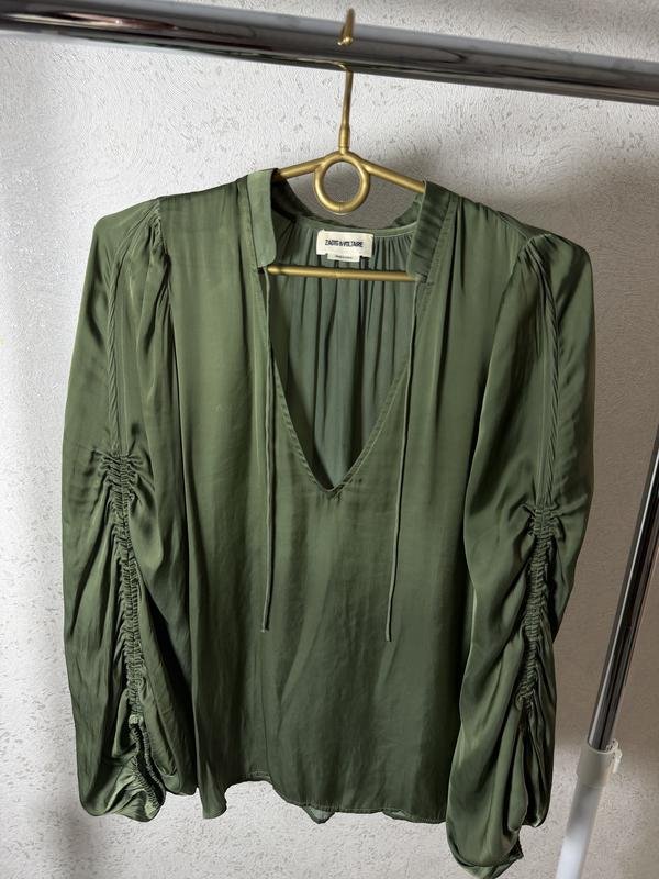 Женская Zadig & Voltaire Блуза Хаки S