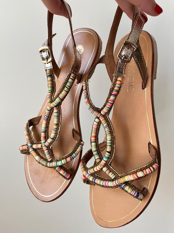 Women Cass Sandals Multicolor Leather 39