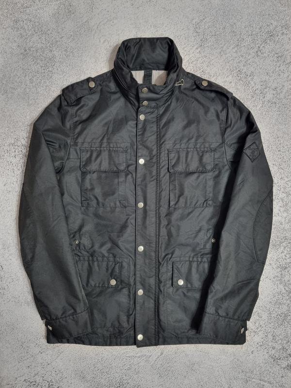 Uomo Gant Giacca Blu Navy Poliamide S