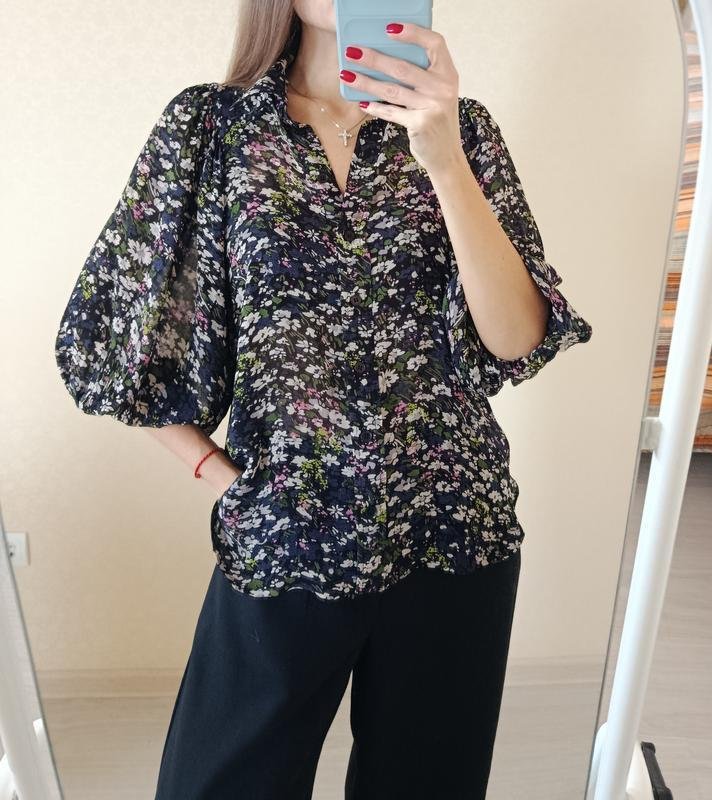 Women Ganni Shirt Black Viscose 36
