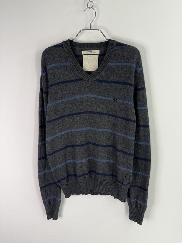 Herren Burberry Pullover Grau Viskose L