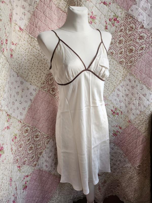Beldona Nightgown Beige Silk M