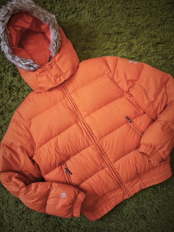 Damen Salewa Jacke Orange 46