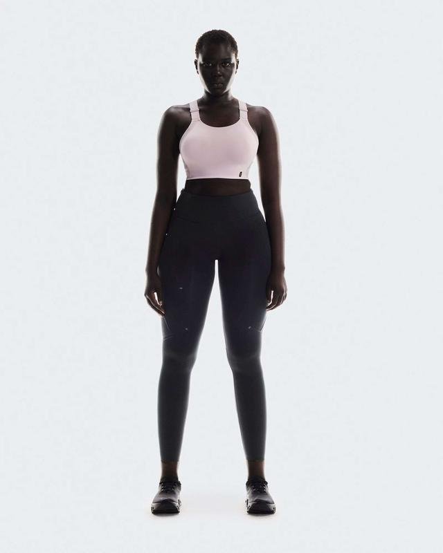 Женская On Running Лосины Чёрный