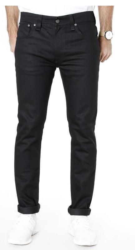 Мужской Nudie Jeans Джинсы Чёрный Джинс 29