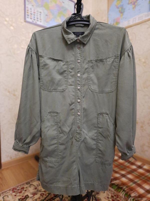 Femme AllSaints Combinaison Kaki 38, 40