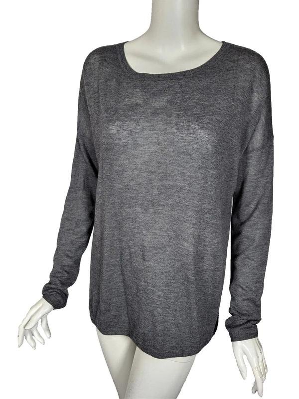 Femme Vince Pull Gris Laine S