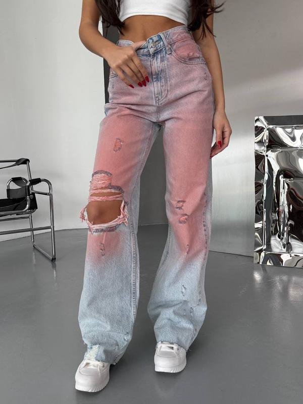 Women Acne Studios Jeans Pink