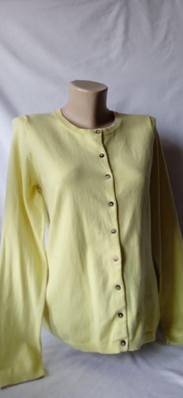 Femme Boden Pull Jaune Coton M