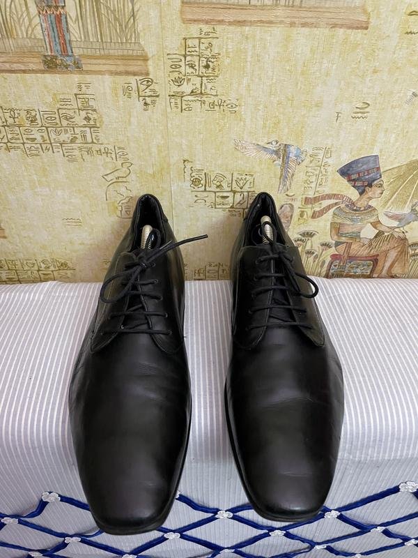 Мужские Hugo Boss Туфли Чёрные 41.5