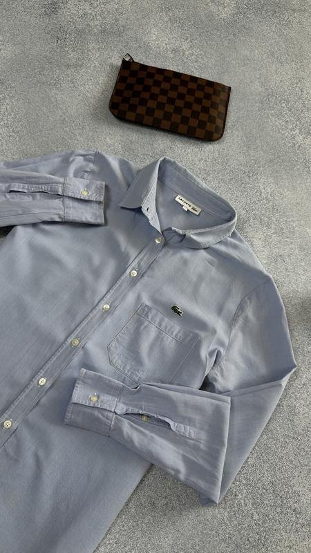 Women Lacoste Blouse Light Blue