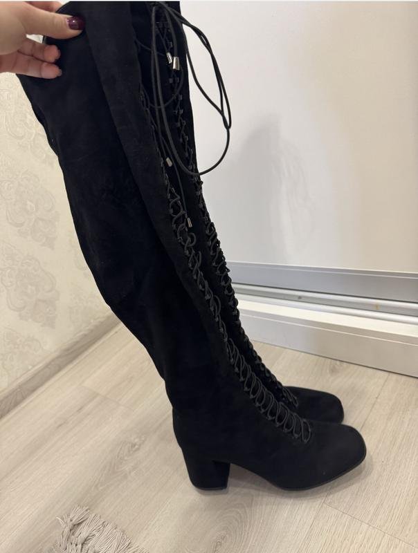 Женские Vitto Rossi Ботфорты Чёрные 38