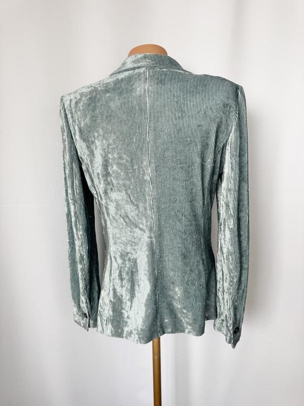 Femme Circolo 1901 Blazer Bleu Velours XS-S