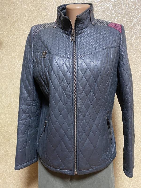 Мужской Belstaff Куртка Тёмно-синий Кожа 46