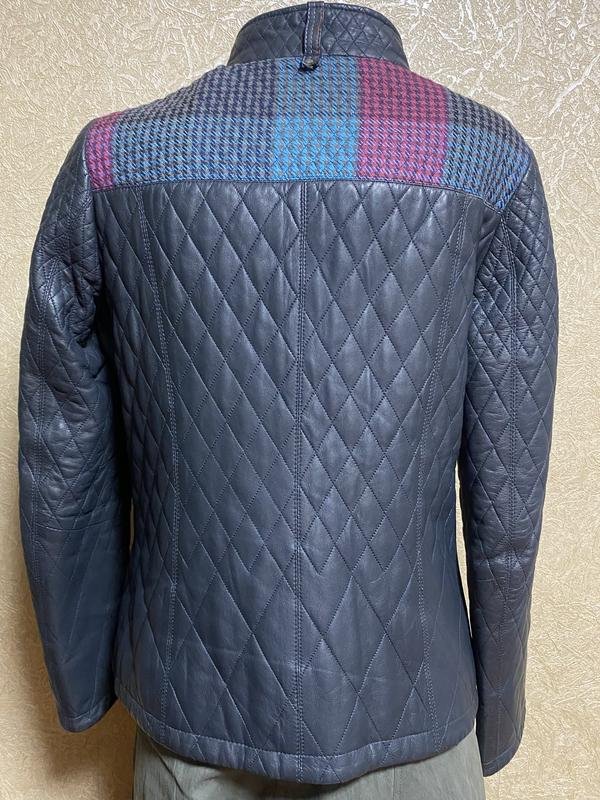 Мужской Belstaff Куртка Тёмно-синий Кожа 46