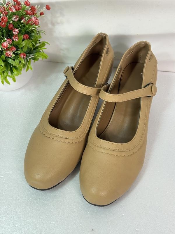 Women Vintage Heels Black Synthetic 40