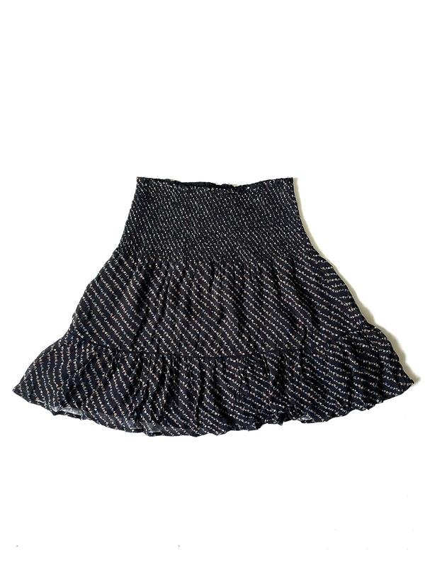 Women Ganni Skirt Black Viscose 38