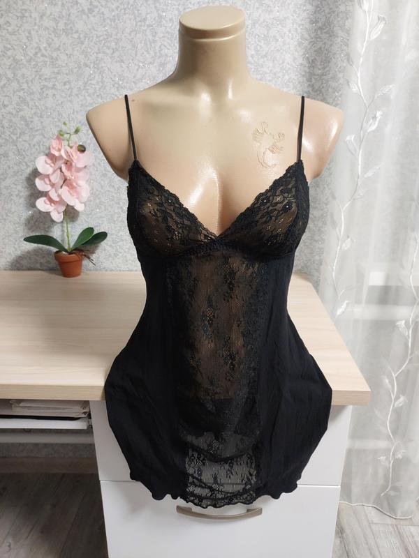 Women DKNY Nightgown Black S