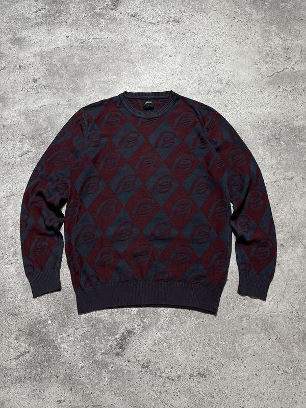 Мужской Brioni Свитер Красный L