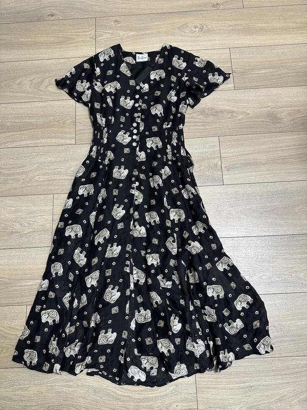 Femme Betty Barclay Robe Beige Viscose M