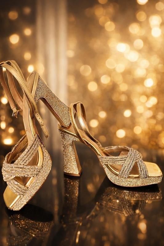 Женские ALDO Босоножки Золотистые 38