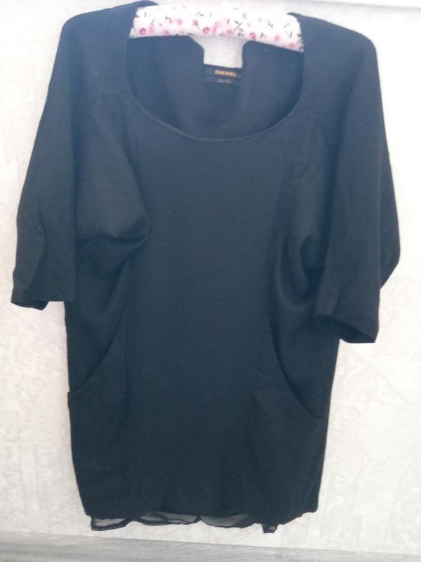 Женский Diesel Туника Чёрный XXS