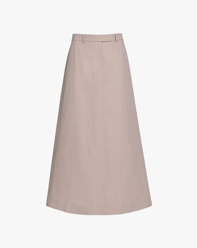 Женская Chloé Юбка Бежевая Хлопок 36