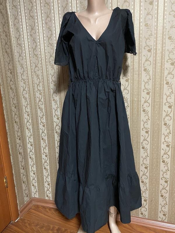 Femme Stella Milani Robe Noire Coton 46