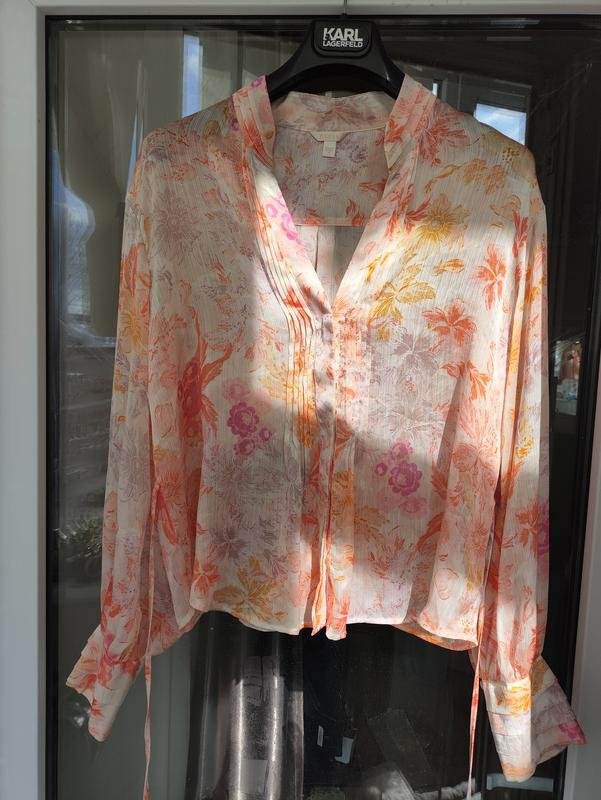 Женская GUESS Блуза Персиковый Полиэстер One size