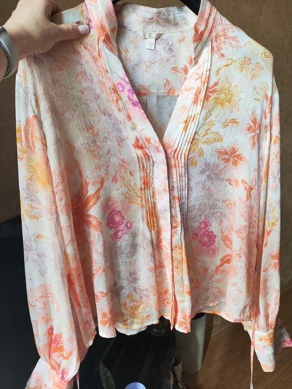 Женская GUESS Блуза Персиковый Полиэстер One size