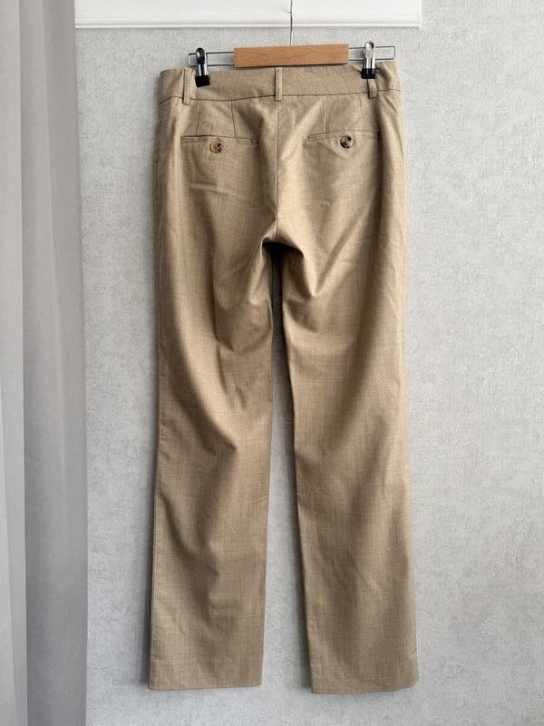 Женские Piazza Sempione Брюки Бежевый Шерсть S