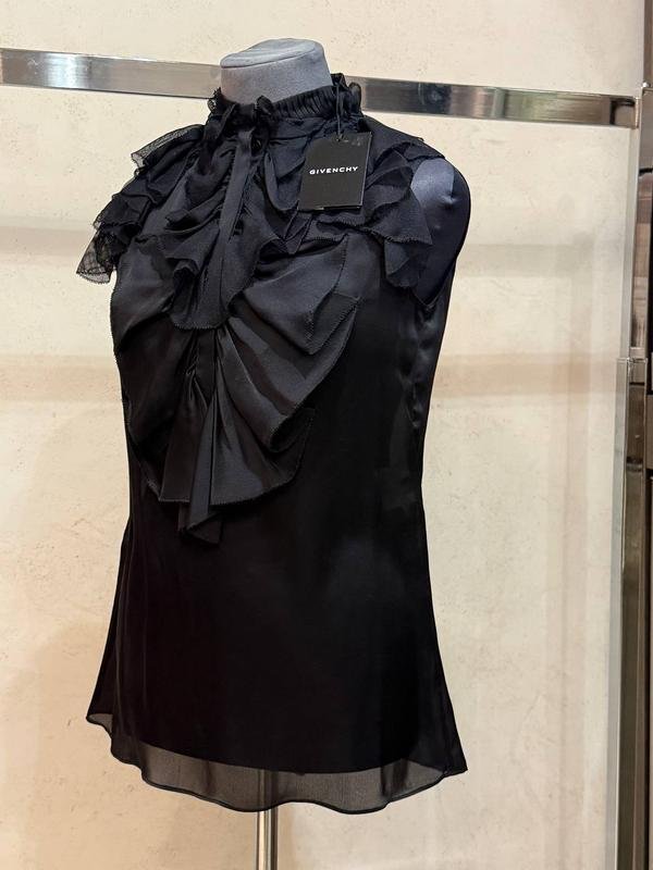 Damen Givenchy Bluse Schwarz 40/S-M