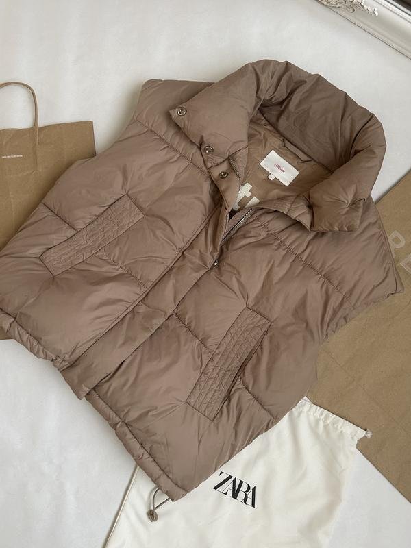 Women S. Oliver Vest Beige S
