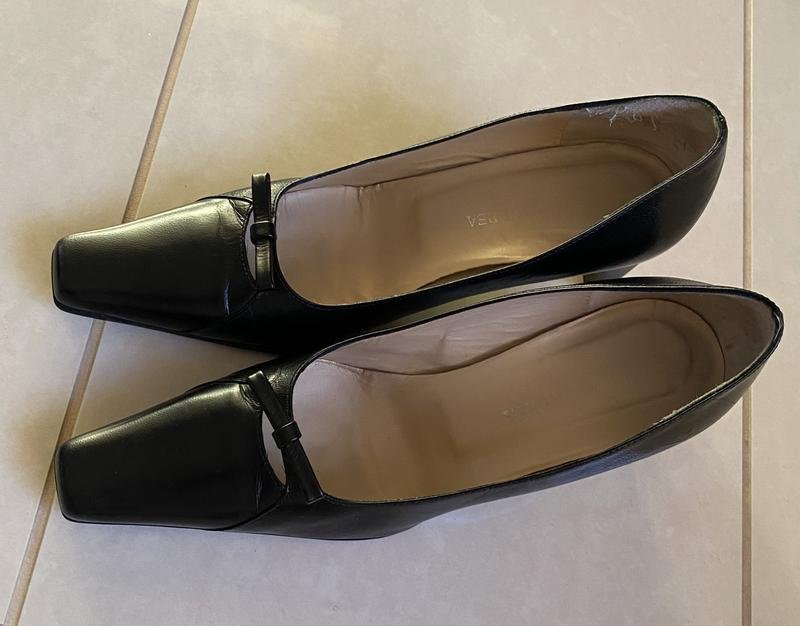 Women Givenchy Heels Black Leather 37