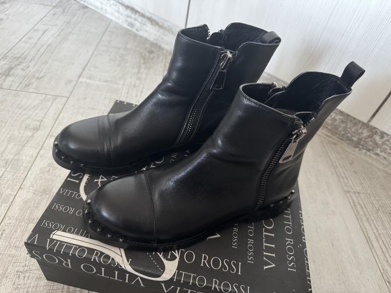 Женские Vitto Rossi Ботинки Чёрные 37